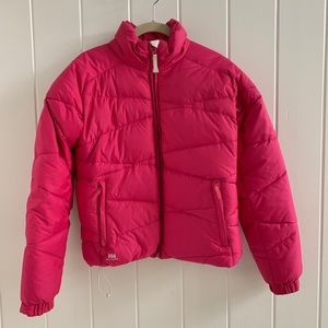 Helly Hansen Pink Down Puffer Jacket Size XSmall